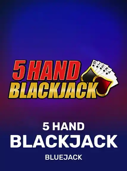 5 Hand Blackjack game tile